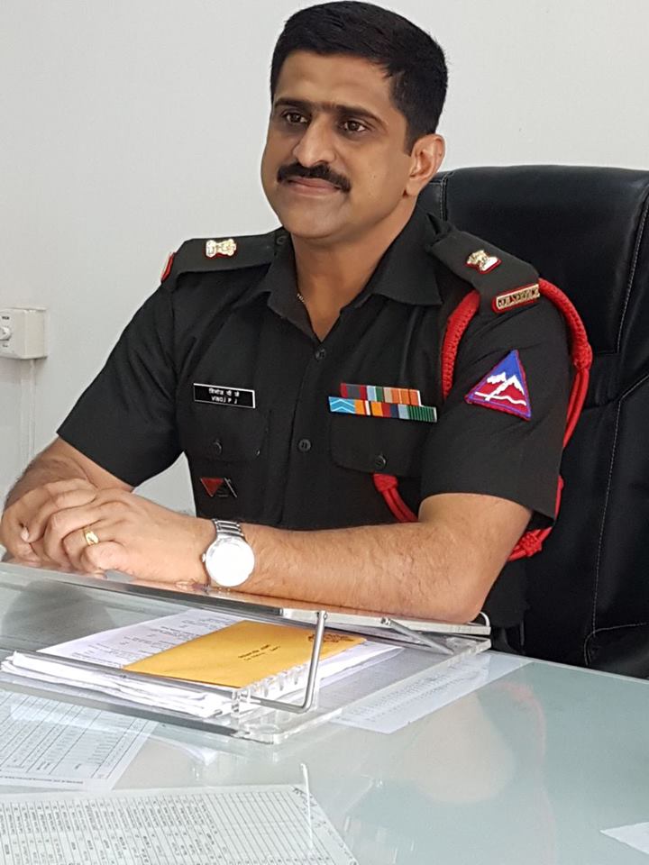 ಭೂಸೇನೆಯ ಮೇಜರ್ ಆಗಿ ಭಡ್ತಿ ಹೊಂದಿದ ಗ್ರಾಮೀಣ ಪ್ರತಿಭೆ